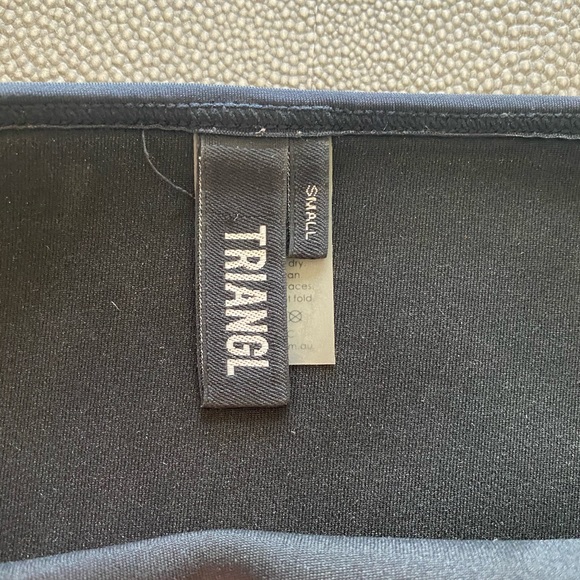 Triangl Black Two Piece Swimsuit - Picture 5 of 6